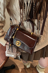 Red Square Mini Bag Handheld Shoulder Crossbody Bag