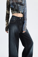 Relaxed Fit Floor Length Jeans