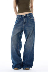 Street Style Straight Jeans