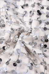 Jupe de Noël moulante trapèze à sequins