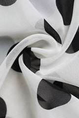 Halter Neck Polka Dot Midi Dress