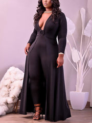 Hollow Out Graceful Crop Y2K Top Jumpsuits & Rompers