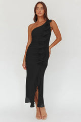 Robe midi dos nu à patchwork de fleurs