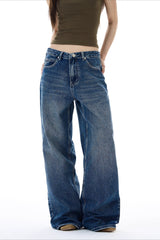 Street Style Straight Jeans