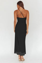 Robe midi dos nu à patchwork de fleurs