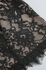 Robe mini tube transparente patchwork