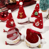 Chapeau de Noël mignon pour enfants, accessoire de cheveux de princesse pour les fêtes