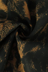 Robe moulante mini léopard à bretelles fines