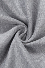 Deep V Cropped Hoodie