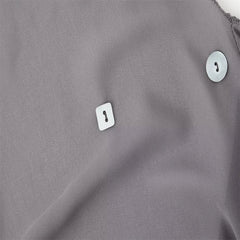 Robe mini boutonnée dos nu