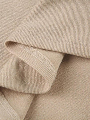 Robe courte boutonnée en maille