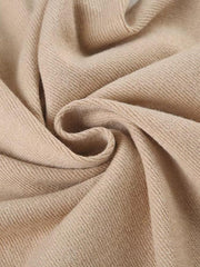 Robe courte boutonnée en maille