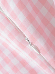 Robe courte à carreaux Coquette