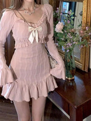 Robe courte Coquette