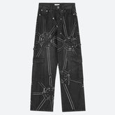 Cyberpunk Patchwork Jeans