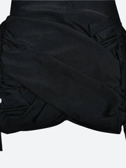 Robe moulante mini drapée