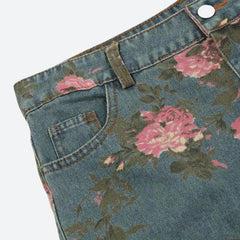 Jeans fleuris