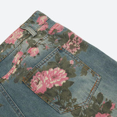 Jeans fleuris