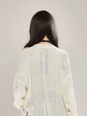 Pull papillon grunge