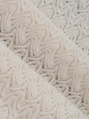 Robe longue dos nu en dentelle à décolleté plongeant