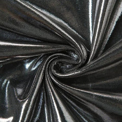 Robe mini métallisée à col halter