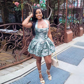 Sling Woven Jacquard Short Party