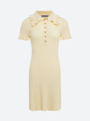 Robe courte à col Peter Pan