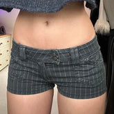 Striped Micro Shorts