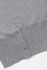 Gilet de Noël en coton brodé à col en V