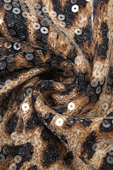 Leopard Print Mini Dress