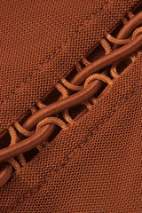 Pleated Mesh Full Sleeve Mini Dress