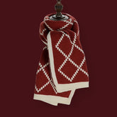 Chunky Knit Cozy Winter Christmas Scarf