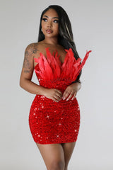 Trendy Hot Sell Sparkle Evening Sequin Dress