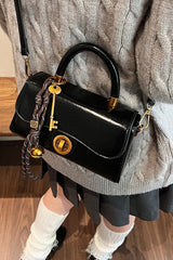 Red Square Mini Bag Handheld Shoulder Crossbody Bag