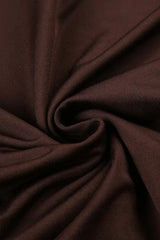 Robe mini dos nu à anneaux métalliques