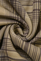 Jupe de Noël moulante à carreaux taille haute