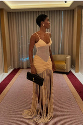 Robe midi portefeuille en maille ajourée