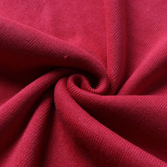 Robe pull midi drapée en maille Yara - Prune