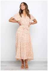 Floral Maxi Dress - Marigold