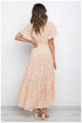 Floral Maxi Dress - Marigold