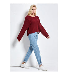 KittenAlarm - Pantalon harem vintage, jean taille haute, jean boyfriend femme, jean mom long, pantalon en denim style cowboy, Vaqueros Mujer