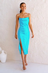 Robe longue Redwoods en mélange modal - Jade - VENTE FINALE