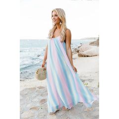 Robe maxi colorblock You Do You