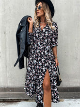 Robe longue portefeuille asymétrique en satin Calla Lily à poches - Vente finale