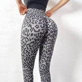 KittenAlarm - Mojoyce Leggings de yoga léopard pour femme, sans coutures, pantalon de yoga et de gym taille haute, legging de sport push-up pour l'entraînement, le fitness et la course à pied