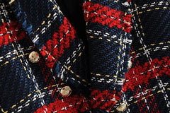 BLAZER À CARREAUX CHIC LUCIA