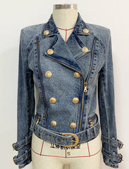ELLINA LUXURY DENIM BLAZER