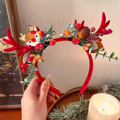 Reindeer Headband Festive Hair Accessory