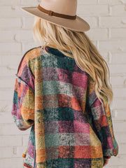 Multicolor Casual Minimalist Jacket