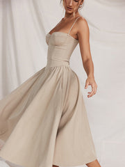 Sexy Sling Midi Dress